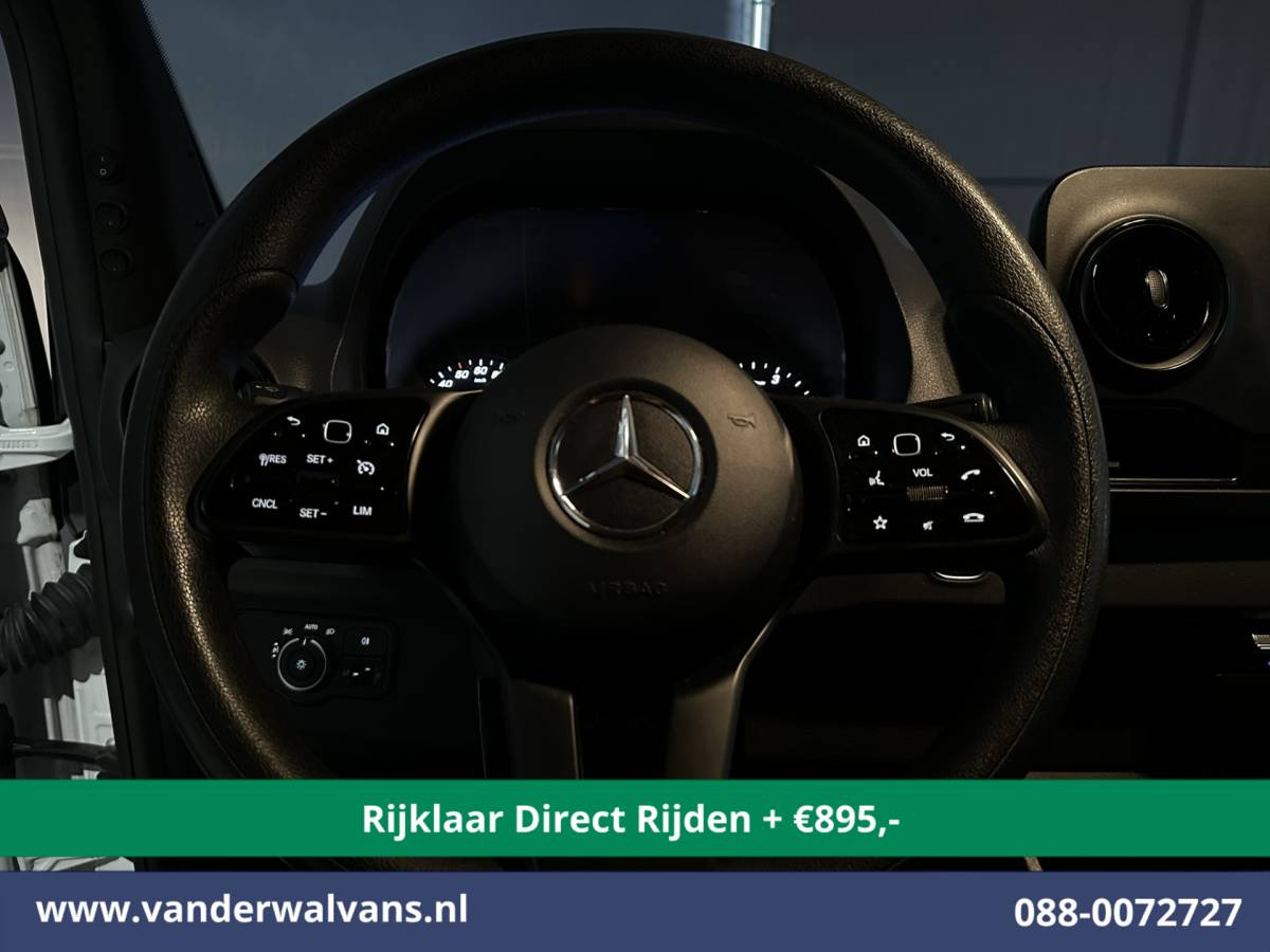 Mercedes-Benz Sprinter Mercedes-Benz Sprinter 317 CDI 170pk Automaat 3500kg Trekhaak L2H1 Euro6 *Rijklaar Direct Rijden* Airco | Camera | Omvormer | Apple Carplay Cruisecontrol, Android Auto, Parkeersensoren
