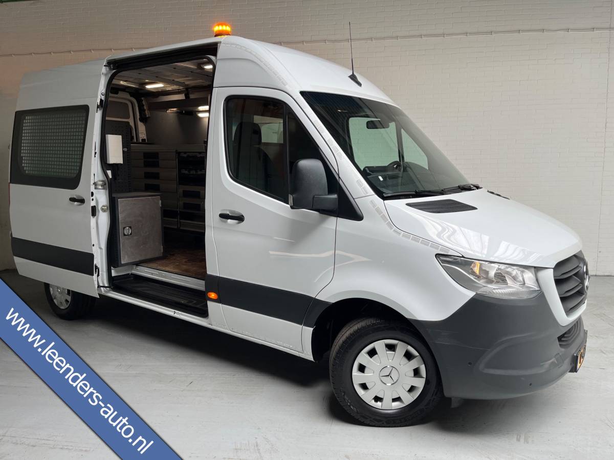 Mercedes-Benz Sprinter Mercedes-Benz Sprinter Automaat Servicewagen 314 2.2 CDI 140PK L2H2 euro6 BOTT, Victron V230, Standkachel Trekhaak RIJKLAARPRIJS