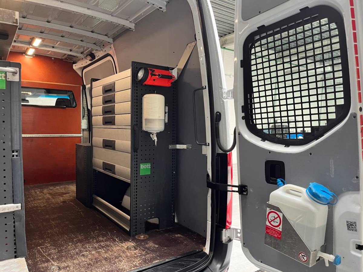 Mercedes-Benz Sprinter Mercedes-Benz Sprinter Automaat Servicewagen 314 2.2 CDI 140PK L2H2 euro6 BOTT, Victron V230, Standkachel Trekhaak RIJKLAARPRIJS