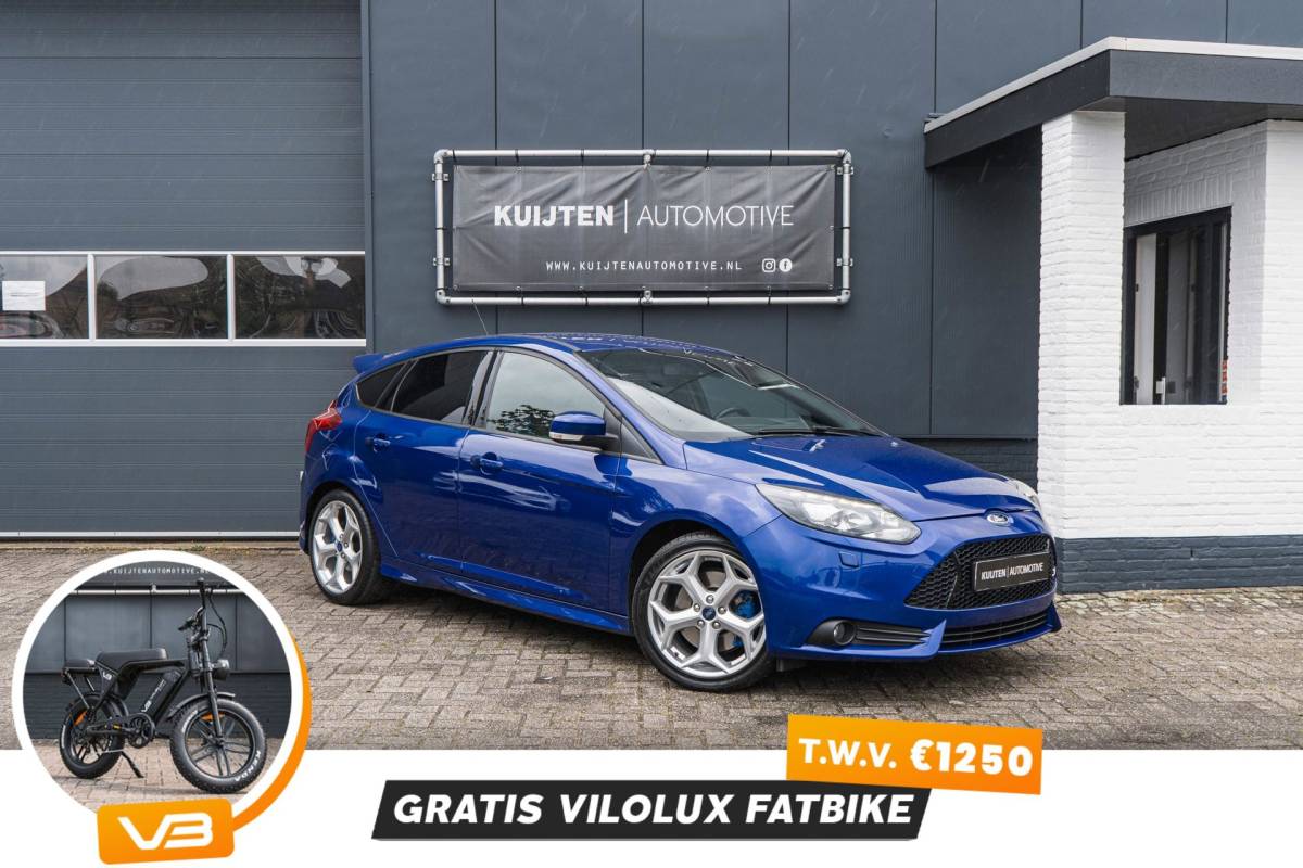 Ford Focus Ford Focus 2.0 EcoBoost ST-3 / Deep impact Blue / Topstaat !