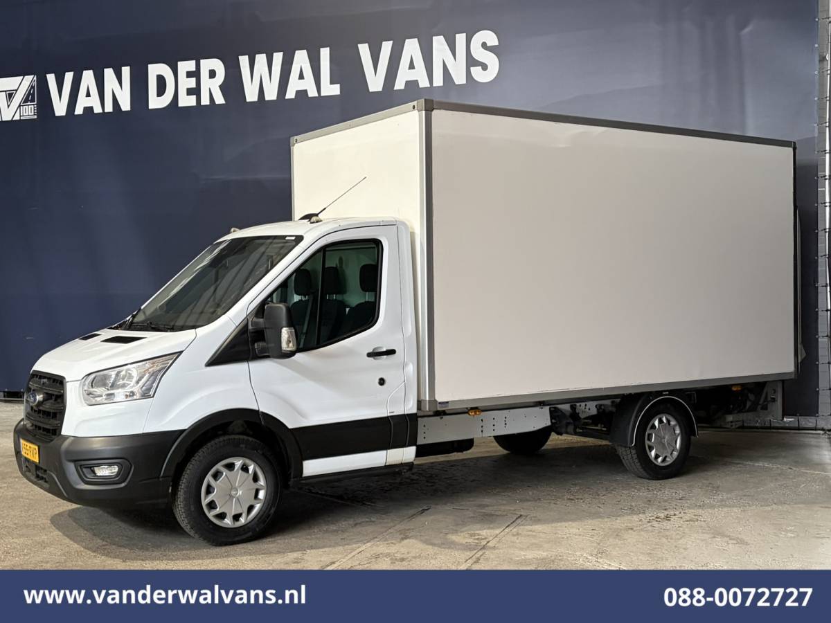 Ford Transit Ford Transit 2.0 TDCI 130pk Bakwagen Laadklep Euro6 Airco | 1040kg laadvermogen | Cruisecontrol | Verwarmde voorruit Bijrijdersbank