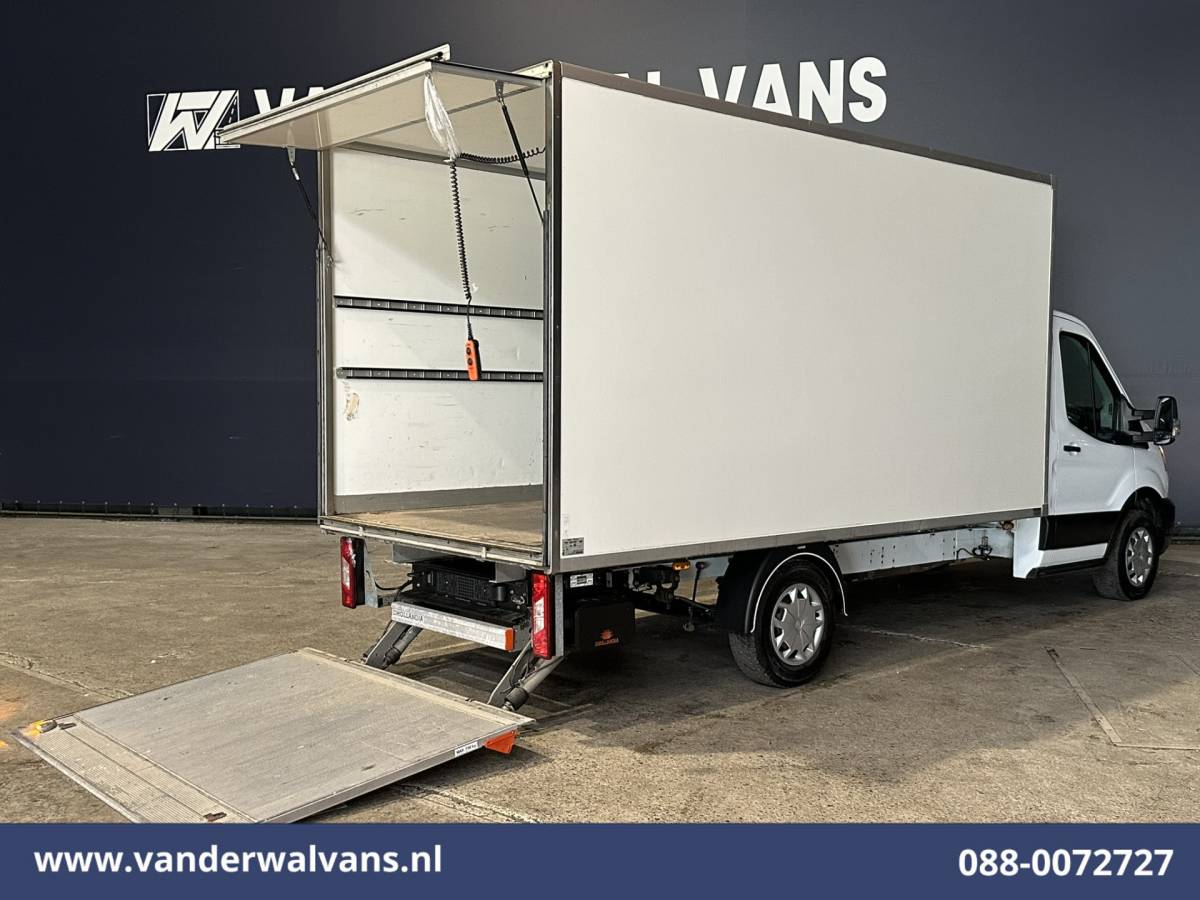 Ford Transit Ford Transit 2.0 TDCI 160pk Bakwagen Laadklep Euro6 Airco | 1040kg laadvermogen | Cruisecontrol | Verwarmde voorruit Bijrijdersbank