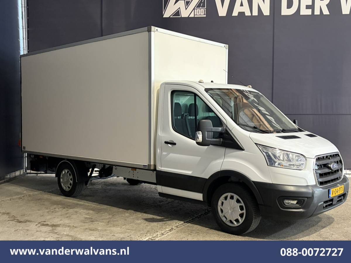 Ford Transit Ford Transit 2.0 TDCI 160pk Bakwagen Laadklep Euro6 Airco | 1040kg laadvermogen | Cruisecontrol | Verwarmde voorruit Bijrijdersbank
