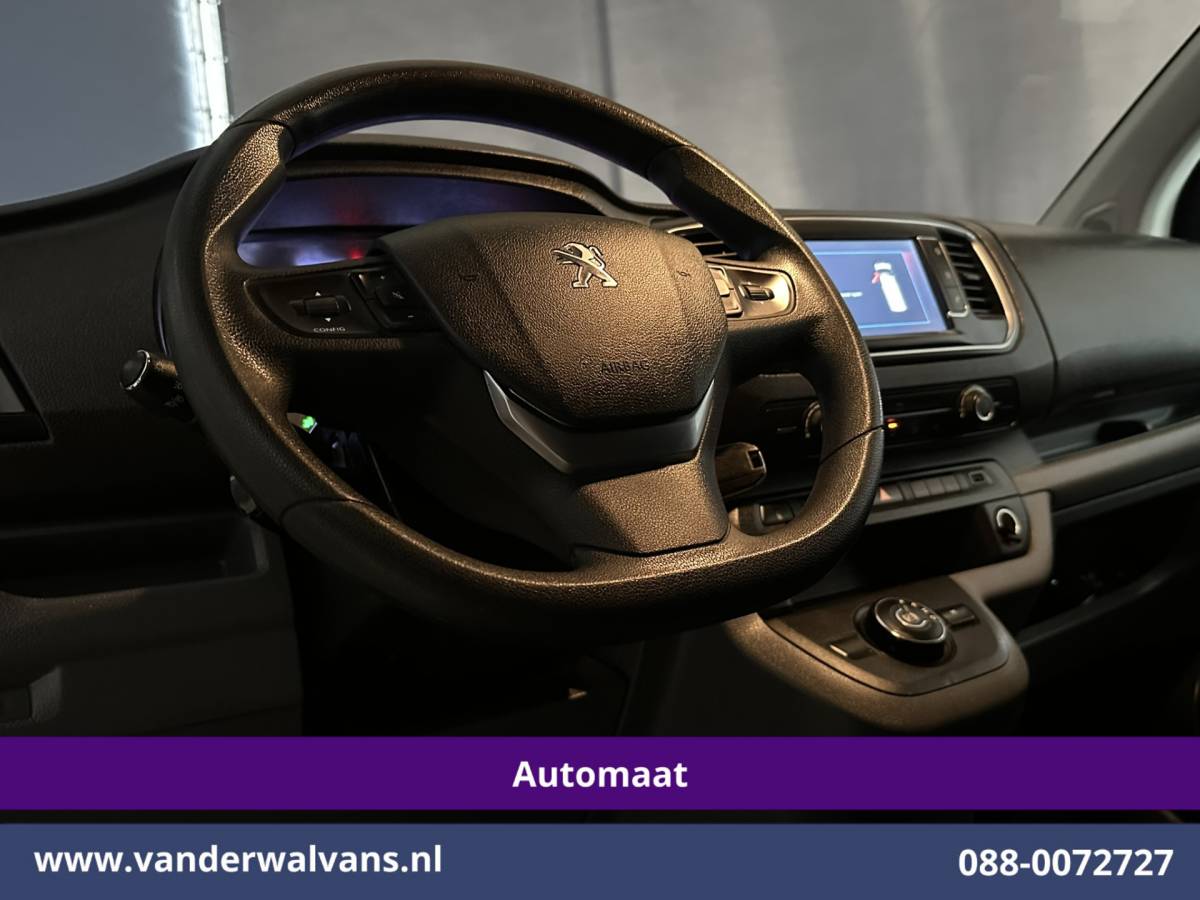 Peugeot Expert Peugeot Expert 2.0 BlueHDI 122pk Automaat L2H1 Euro6 Airco | Navigatie | Camera | Apple Carplay Android Auto, Cruisecontrol, Trekhaak, Parkeersensoren