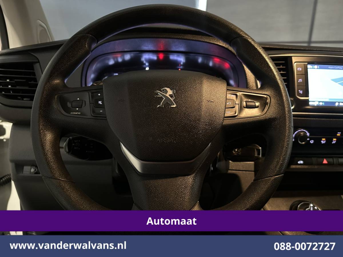 Peugeot Expert Peugeot Expert 2.0 BlueHDI 122pk Automaat L2H1 Euro6 Airco | Navigatie | Camera | Apple Carplay Android Auto, Cruisecontrol, Trekhaak, Parkeersensoren