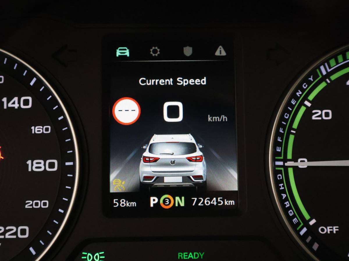 MG ZS EV MG MG ZS EV LUXURY 45 kWh + TREKHAAK | PANORAMA | JBL 95,1% SOH | LEDER | CAMERA | ADAPTIVE CRUISE | STOELVERWARMING