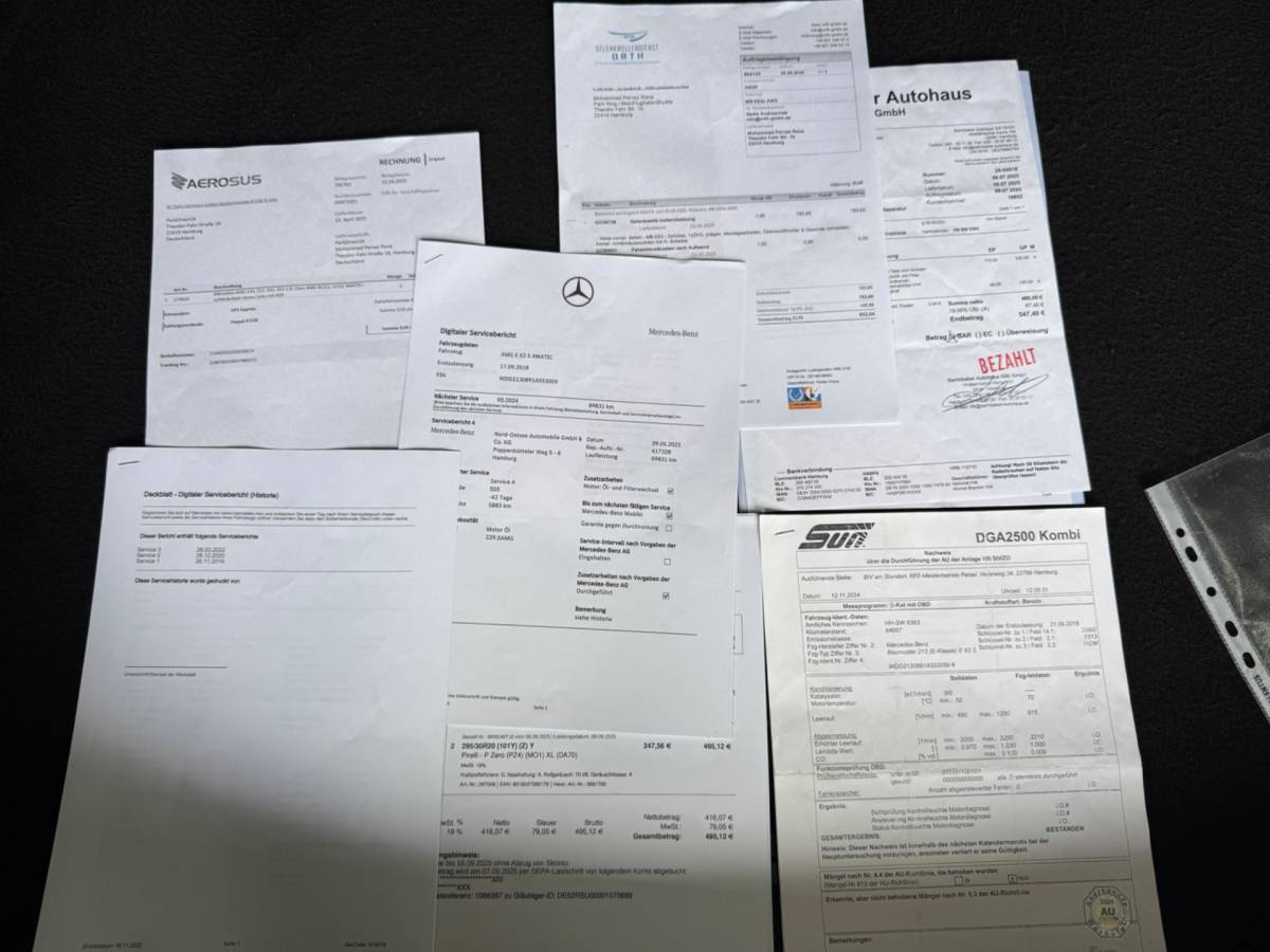 Mercedes-Benz E-Klasse Mercedes-Benz E-klasse AMG 63 S 4MATIC+ Carbon Softclose BOMVOL