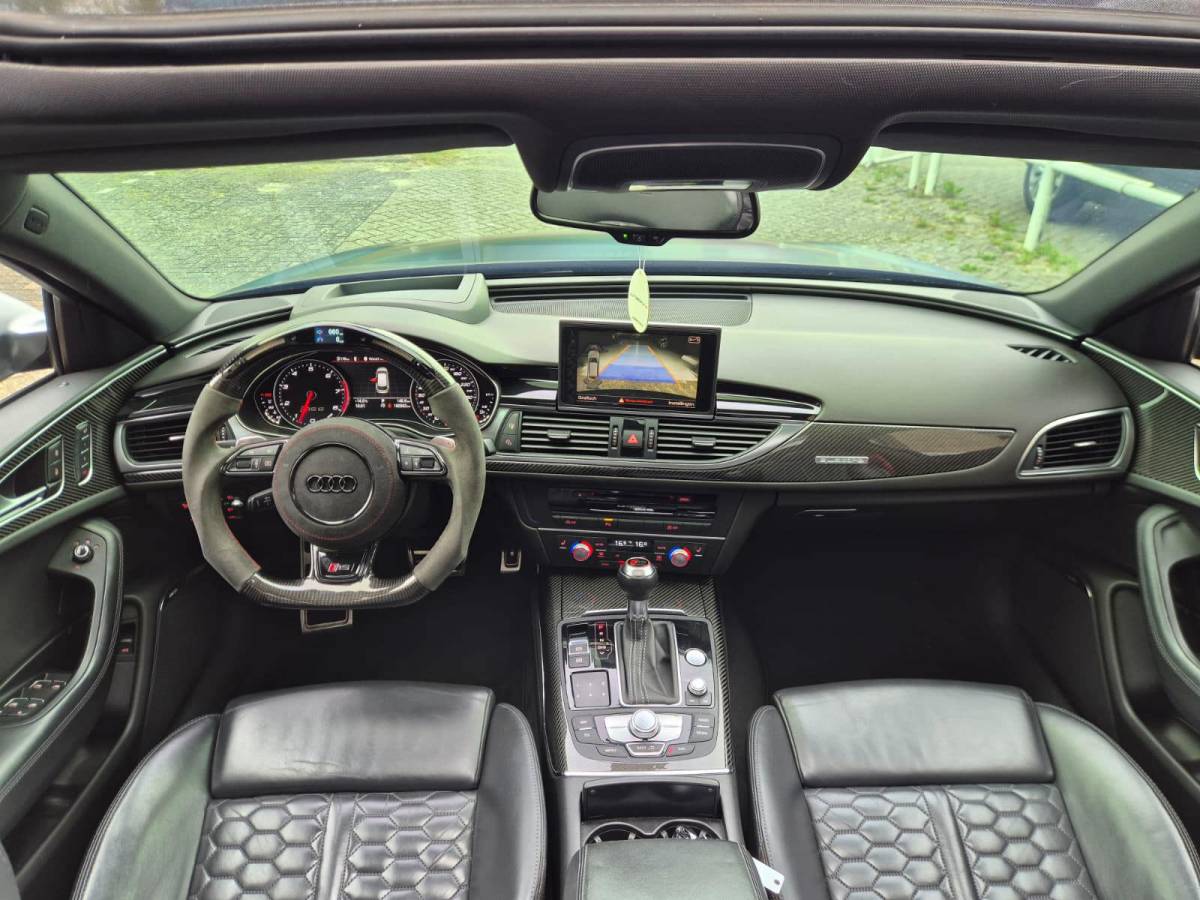 Audi RS6 Audi A6 Avant 4.0 TFSI RS 6 quattro Pano | Head up | Milltek! | Rs Seats | Camera | Custom stuur! Matzwart! |