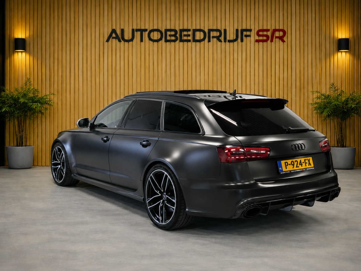 Audi RS6 Audi A6 Avant 4.0 TFSI RS 6 quattro Pano | Head up | Milltek! | Rs Seats | Camera | Custom stuur! Matzwart! |