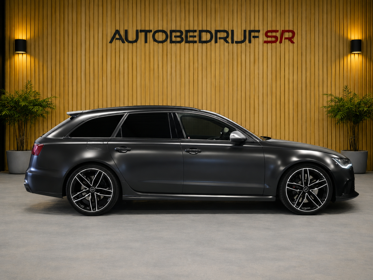 Audi RS6 Audi A6 Avant 4.0 TFSI RS 6 quattro Pano | Head up | Milltek! | Rs Seats | Camera | Custom stuur! Matzwart! |