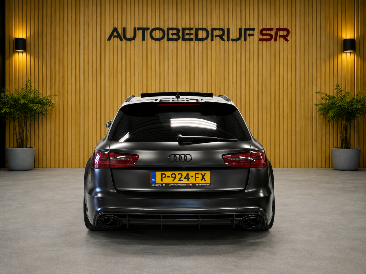 Audi RS6 Audi A6 Avant 4.0 TFSI RS 6 quattro Pano | Head up | Milltek! | Rs Seats | Camera | Custom stuur! Matzwart! |