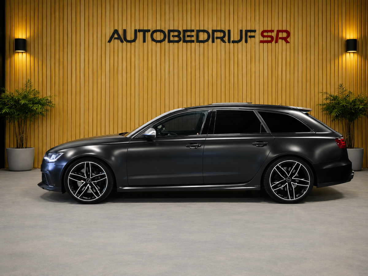 Audi RS6 Audi A6 Avant 4.0 TFSI RS 6 quattro Pano | Head up | Milltek! | Rs Seats | Camera | Custom stuur! Matzwart! |