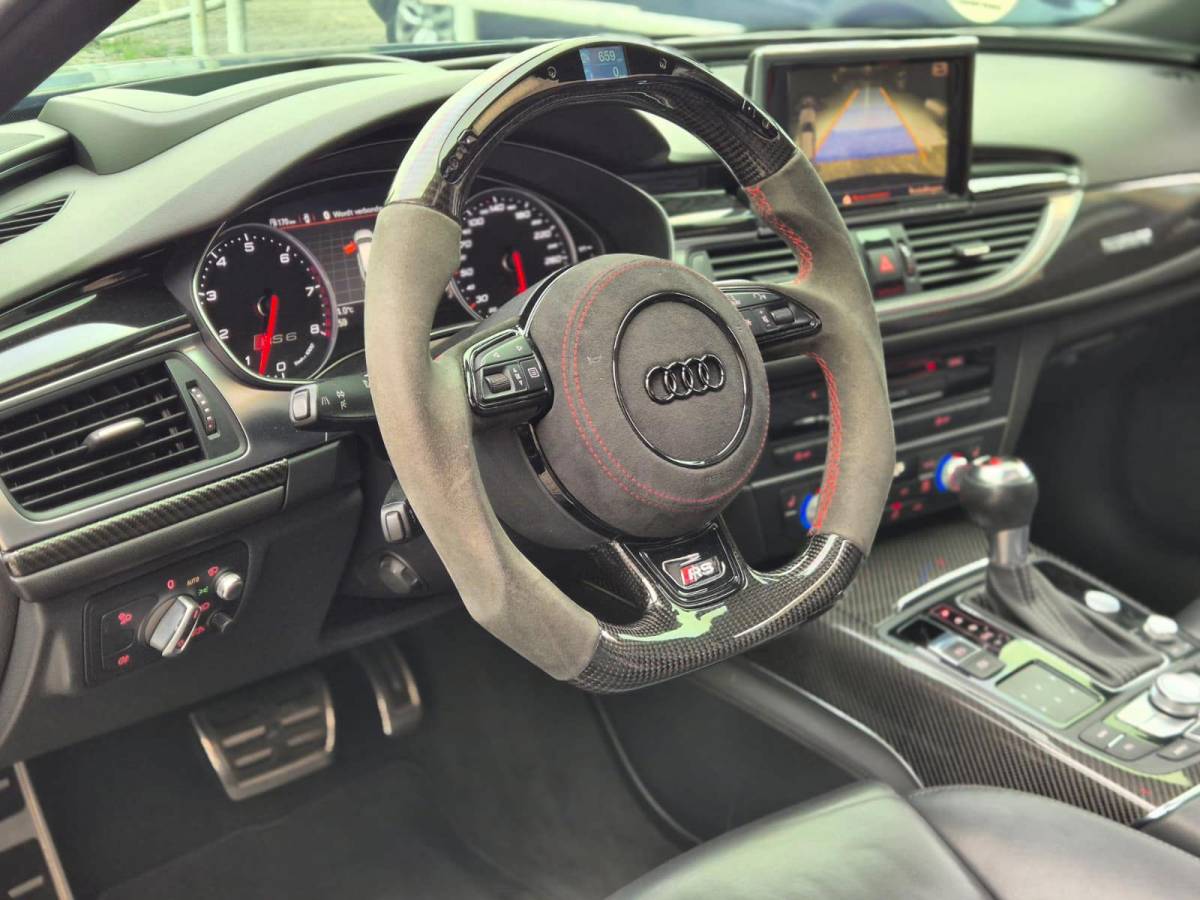 Audi RS6 Audi A6 Avant 4.0 TFSI RS 6 quattro Pano | Head up | Milltek! | Rs Seats | Camera | Custom stuur! Matzwart! |