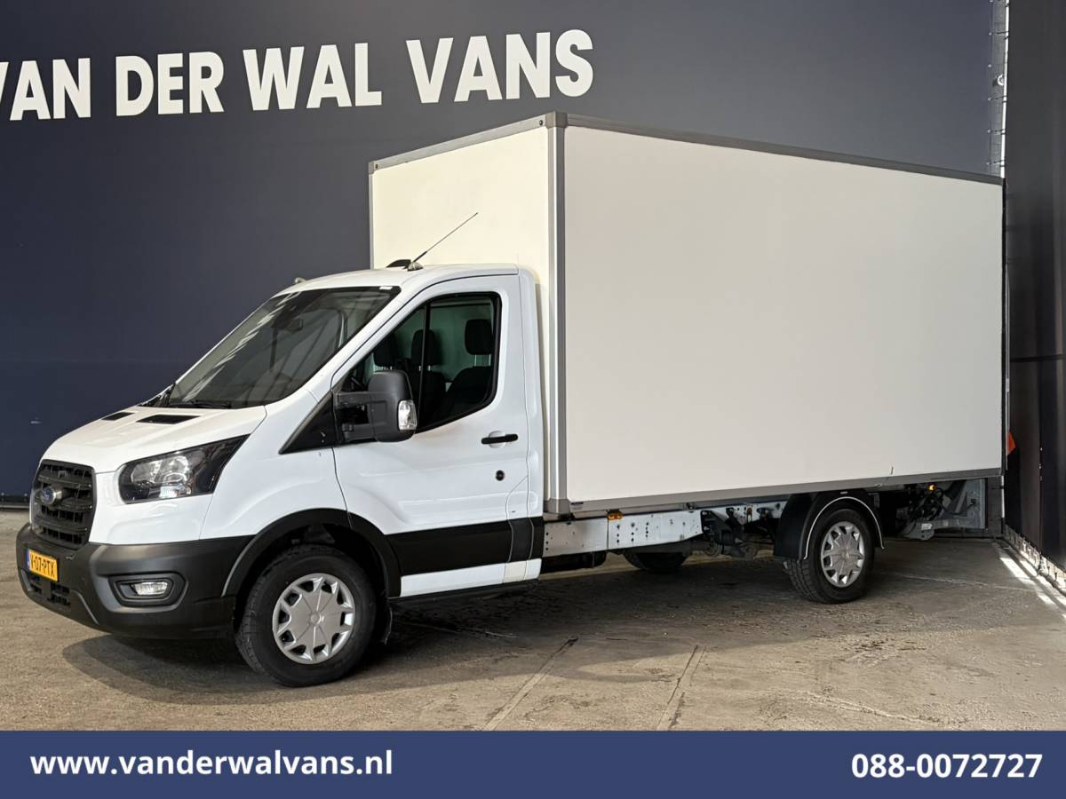 Ford Transit Ford Transit 2.0 TDCI 130pk Bakwagen Laadklep Euro6 Airco | 1040kg laadvermogen | Cruisecontrol | Verwarmde voorruit Bijrijdersbank