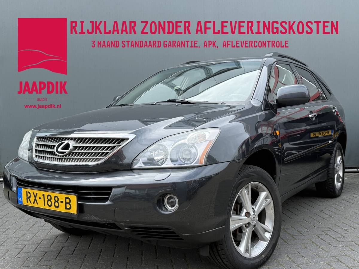 Lexus RX Lexus RX BWJ 2009 400h 211 PK Executive AUTOMAAT | TREKHAAK | ELEKTR. STOELEN + STUUR | STOELVERW. | ELEKTR. ACHTERKL. | NAVI | CLIMA | CRUISE