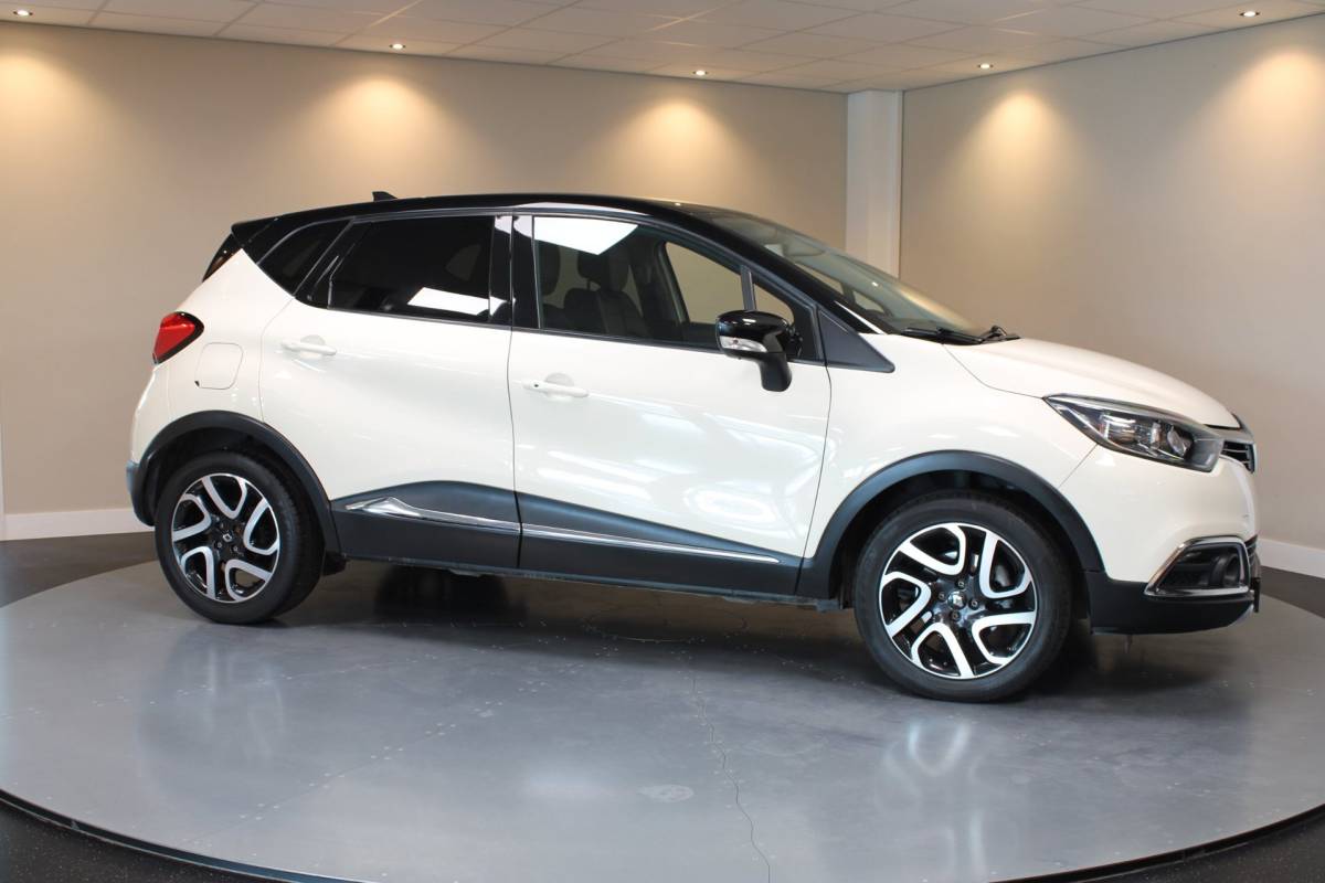 Renault Captur Renault Captur 1.2 TCe Xmod *Automaat* Stoelverw.|Leer|Trekhaak|Camera|Cruise|Navi|All-seasons