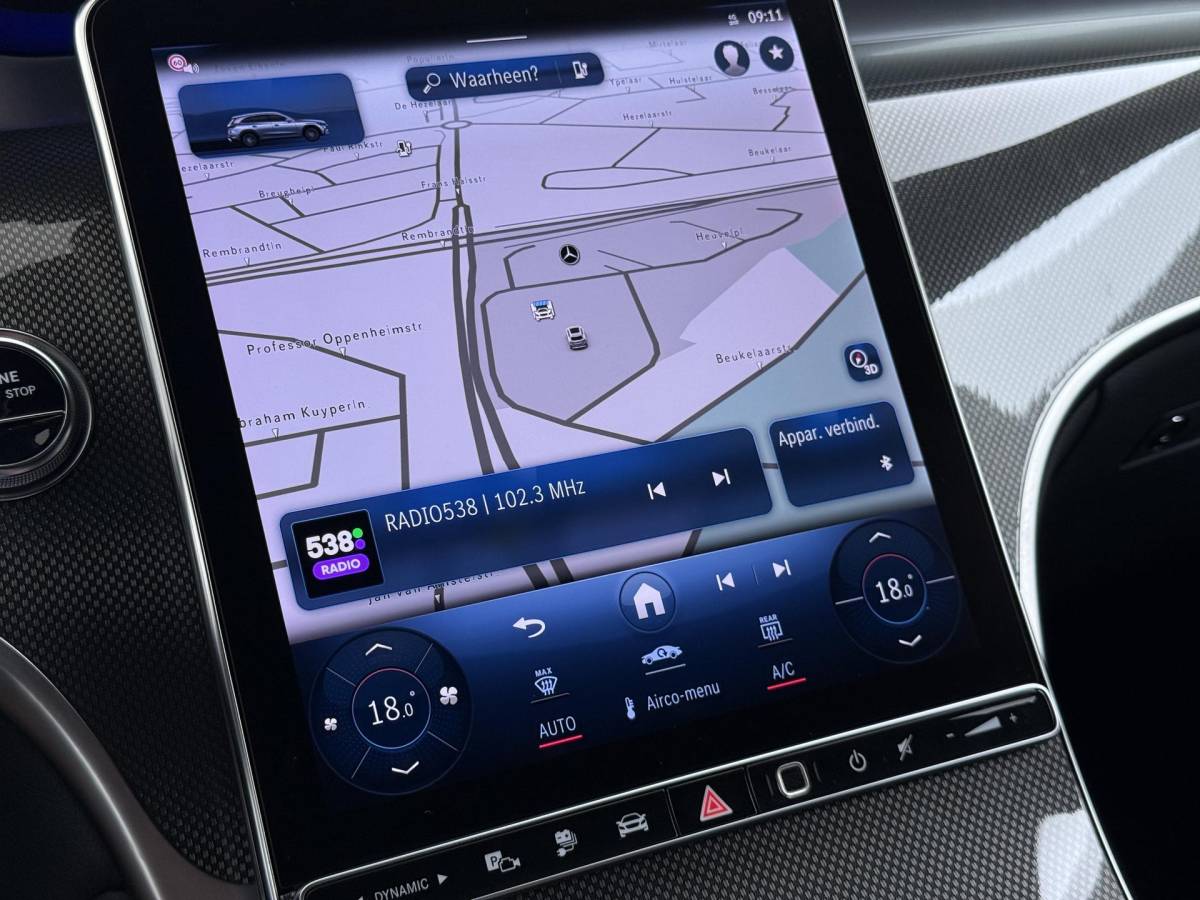 Mercedes-Benz GLC Mercedes-Benz GLC-klasse 300e 4MATIC AMG Line SOH 98% | SUPER COMPLEET| MEMORY STOELEN| BURMESTER 3D AUDIO |DIGITAL LIGHT| 360 CAMERA| ELEKTRISCHE ACHTERKLEP| ADAPTIEVE CRUISE CONTROL| DODE HOEK| CARPLAY| SFEERVERLICHTING