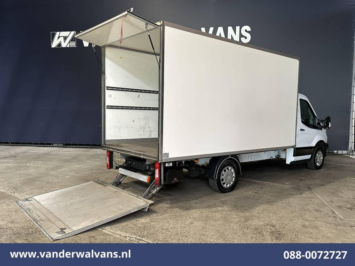 Ford Transit Ford Transit 2.0 TDCI 130pk Bakwagen Laadklep Euro6 Airco | 1040kg laadvermogen | Cruisecontrol | Verwarmde voorruit Bijrijdersbank