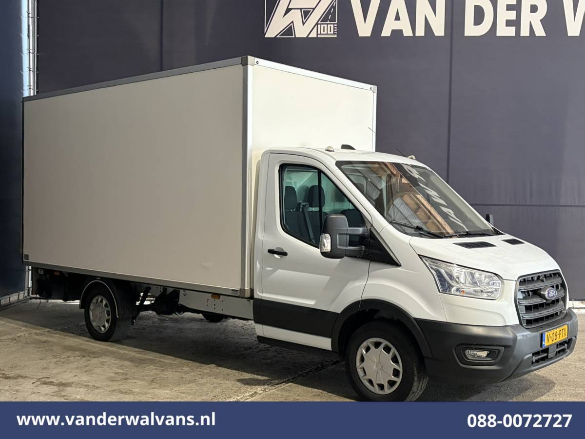 Ford Transit Ford Transit 2.0 TDCI 130pk Bakwagen Laadklep Euro6 Airco | 1040kg laadvermogen | Cruisecontrol | Verwarmde voorruit Bijrijdersbank
