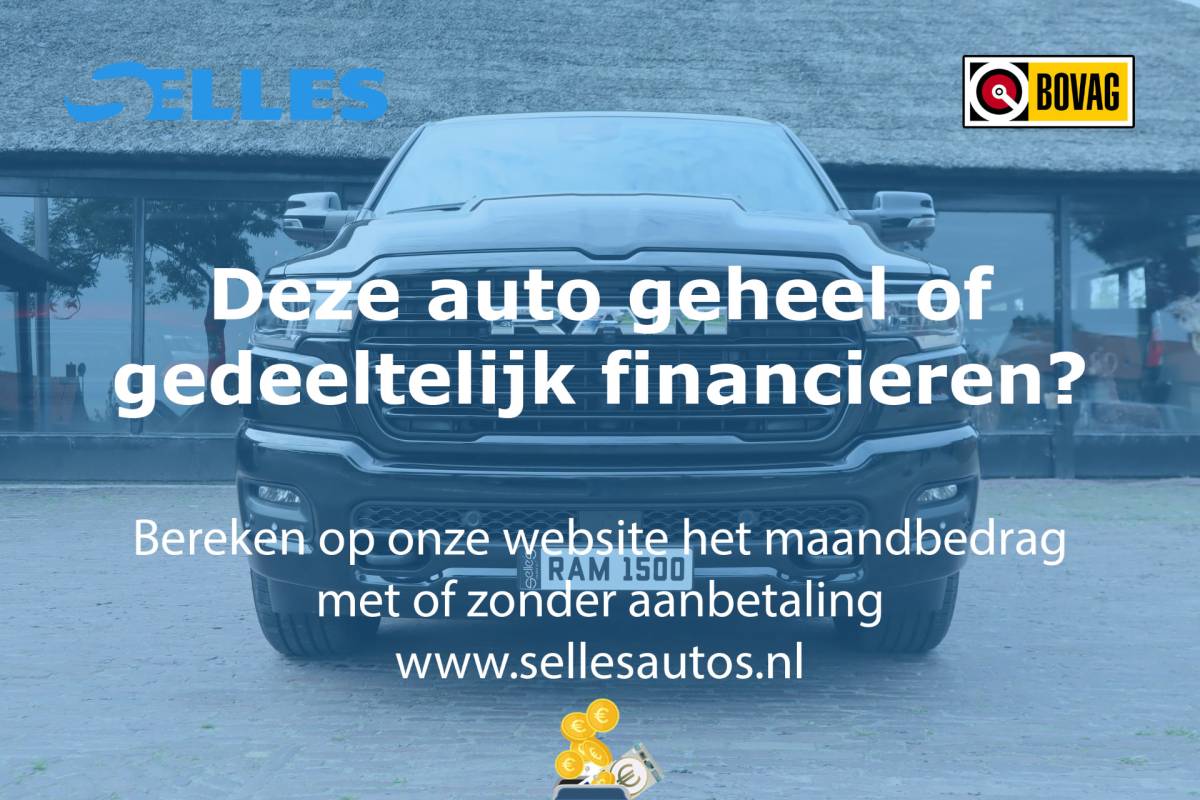 Dodge Ram 1500 Dodge Ram 1500 2025 3.0L HURRICANE LARAMIE SPORT | BPM VRIJ | NIEUW  | LPG in of onderbouw | Deksel