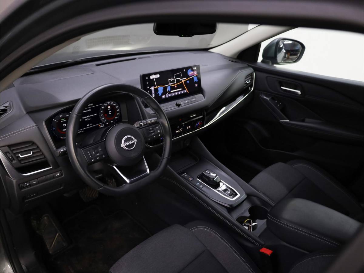 Nissan QASHQAI Nissan Qashqai 1.5 e-Power N-Connecta | 360 camera | Stuurwiel verwarmd | Stoelverwarming | Hybride | Elektrische kofferbak | Voorruit verwarming | Airco | Climate control |