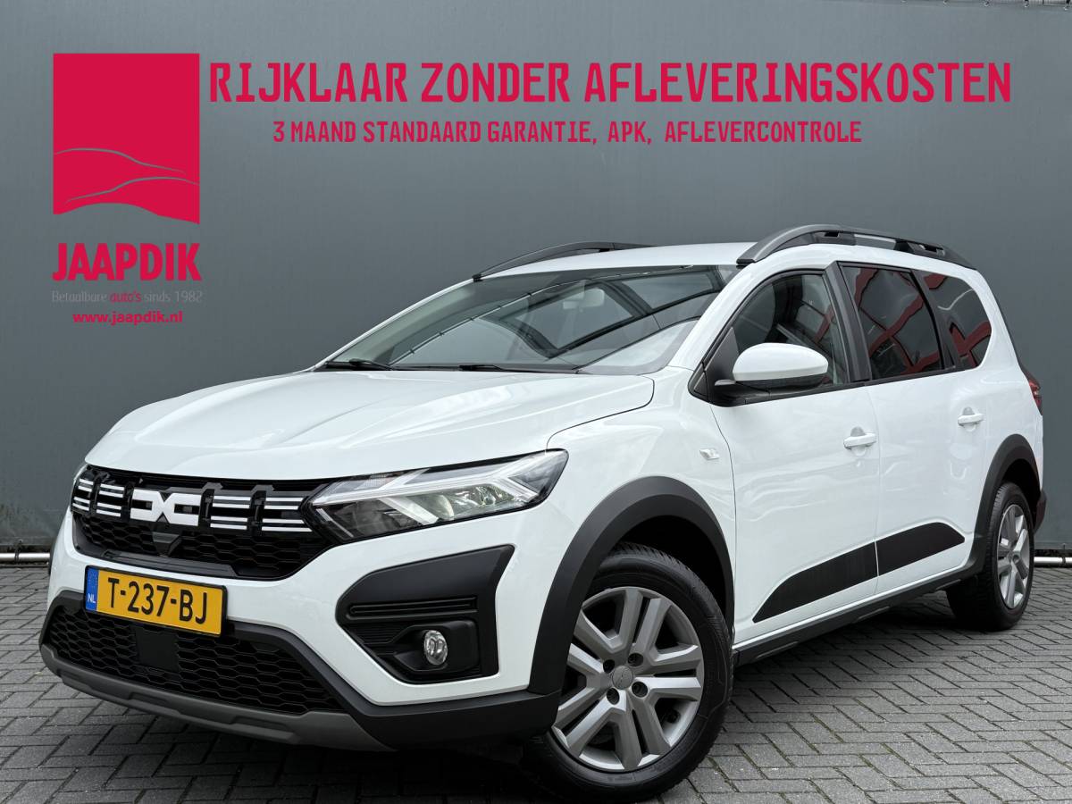Dacia Jogger Dacia Jogger BWJ 2023 1.0 TCe 92 PK 100 ECO-G Expression 5p. FULL LED | CARPLAY + ANDROID | DAB |  NAV | AIRCO | CRUISE | PDC