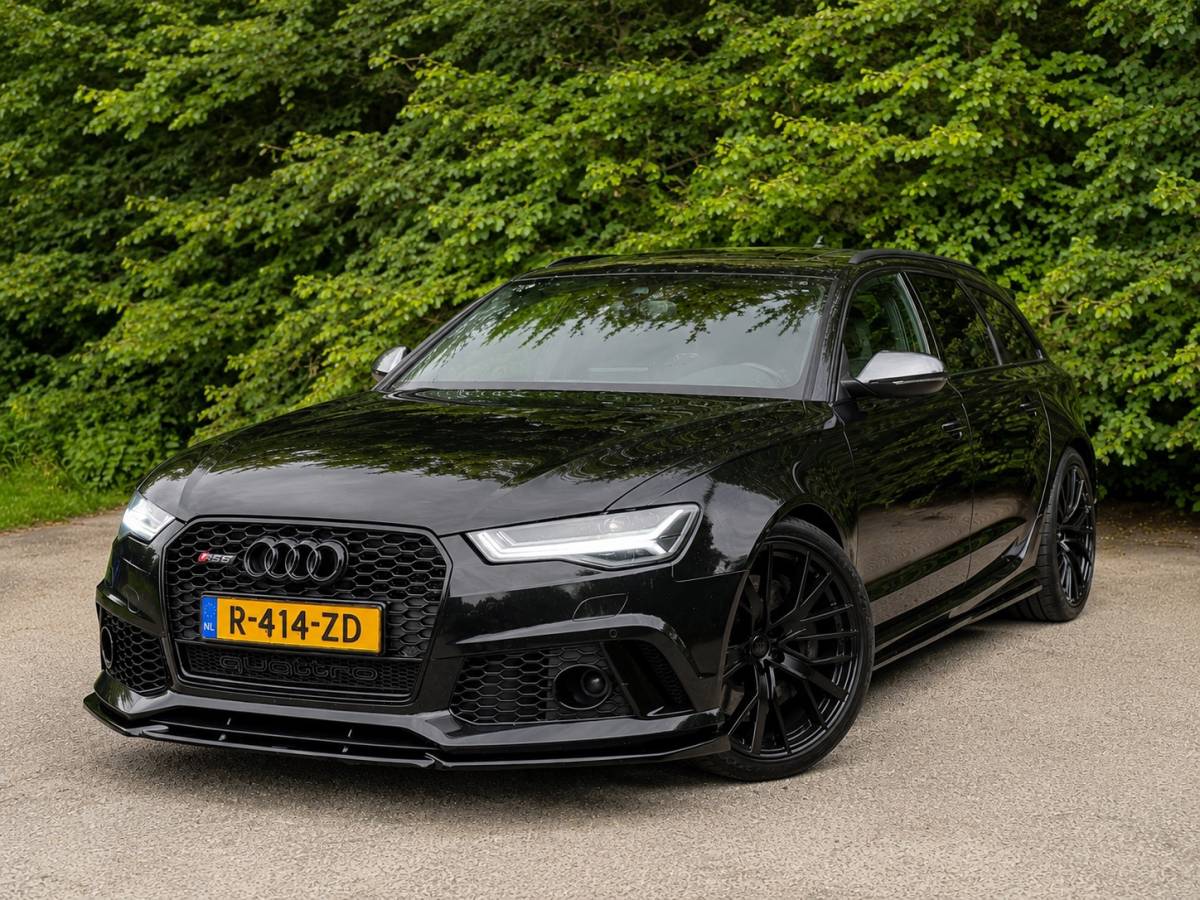 Audi RS6 Audi RS6 Avant 4.0 TFSI Quattro Pro Line Plus | APR | Keramisch | Pano | Carbon | Matrix | Schaalstoelen |