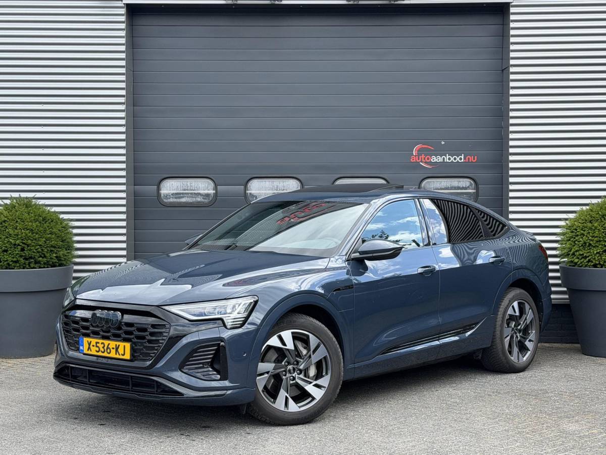 Audi Q8 Sportback e-tron Audi Q8 Sportback e-tron 55 quattro S Edition Competition 115 kWh SOH 90% | Panoramadak | Luchtvering | Camera | Bang & Olufsen | Matrix LED |