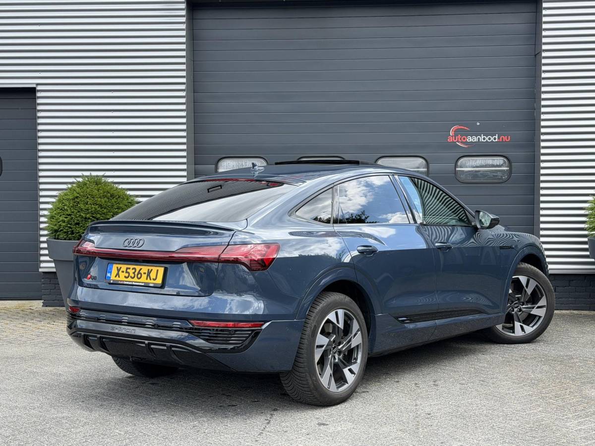 Audi Q8 Sportback e-tron Audi Q8 Sportback e-tron 55 quattro S Edition Competition 115 kWh SOH 90% | Panoramadak | Luchtvering | Camera | Bang & Olufsen | Matrix LED |