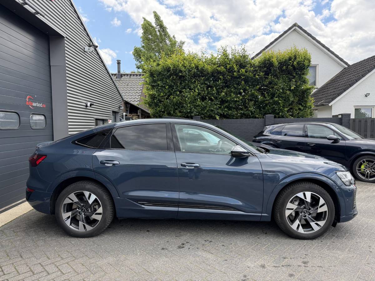Audi Q8 Sportback e-tron Audi Q8 Sportback e-tron 55 quattro S Edition Competition 115 kWh SOH 90% | Panoramadak | Luchtvering | Camera | Bang & Olufsen | Matrix LED |