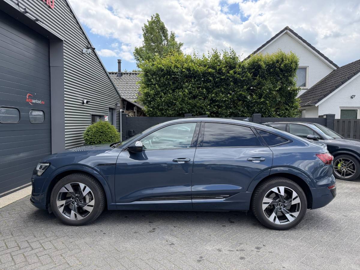 Audi Q8 Sportback e-tron Audi Q8 Sportback e-tron 55 quattro S Edition Competition 115 kWh SOH 90% | Panoramadak | Luchtvering | Camera | Bang & Olufsen | Matrix LED |
