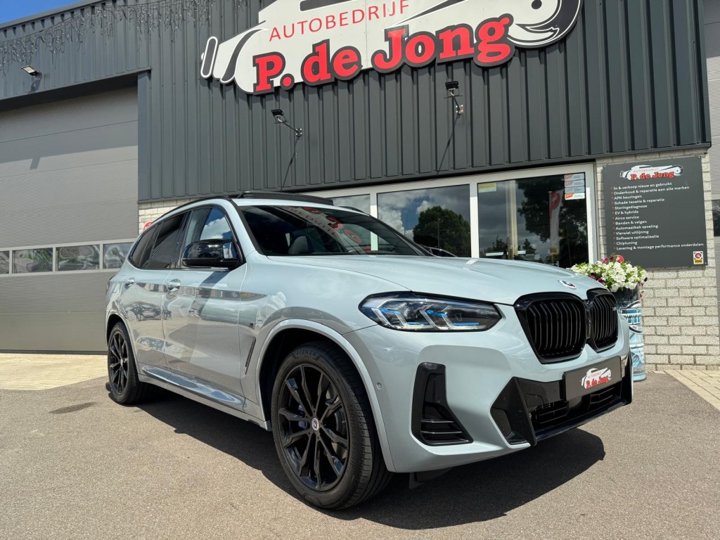 BMW X3 Bmw X3 M40I XDrive High Ex. 360Pk Panorama M stoelen Hud H&K Trekhaak Laser 1e eigenaar! 360camera