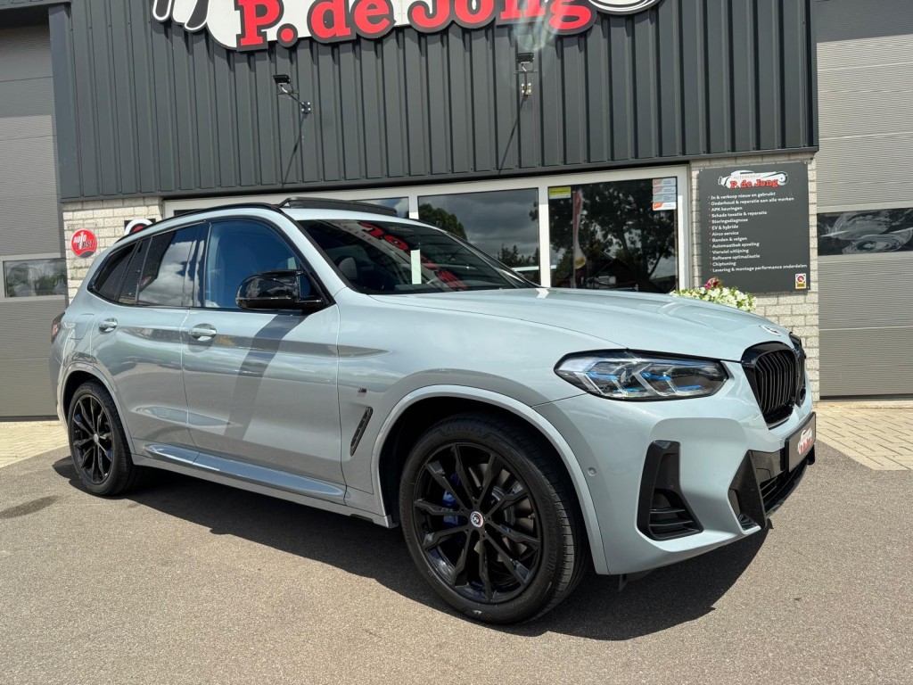 BMW X3 Bmw X3 M40I XDrive High Ex. 360Pk Panorama M stoelen Hud H&K Trekhaak Laser 1e eigenaar! 360camera