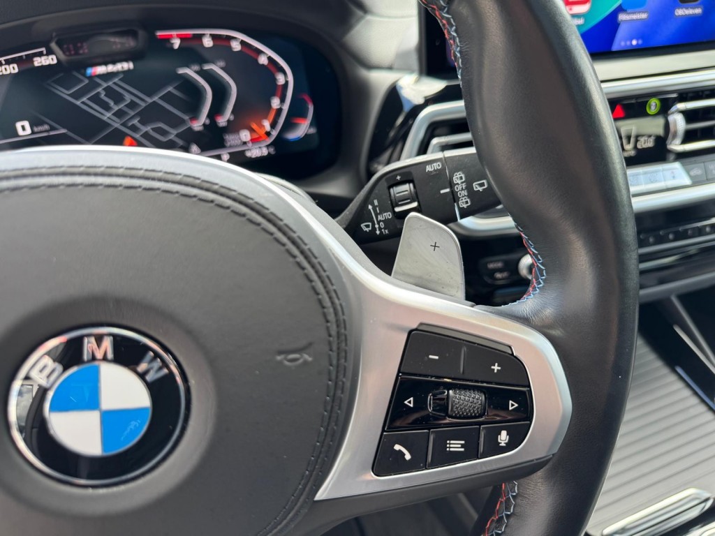 BMW X3 Bmw X3 M40I XDrive High Ex. 360Pk Panorama M stoelen Hud H&K Trekhaak Laser 1e eigenaar! 360camera