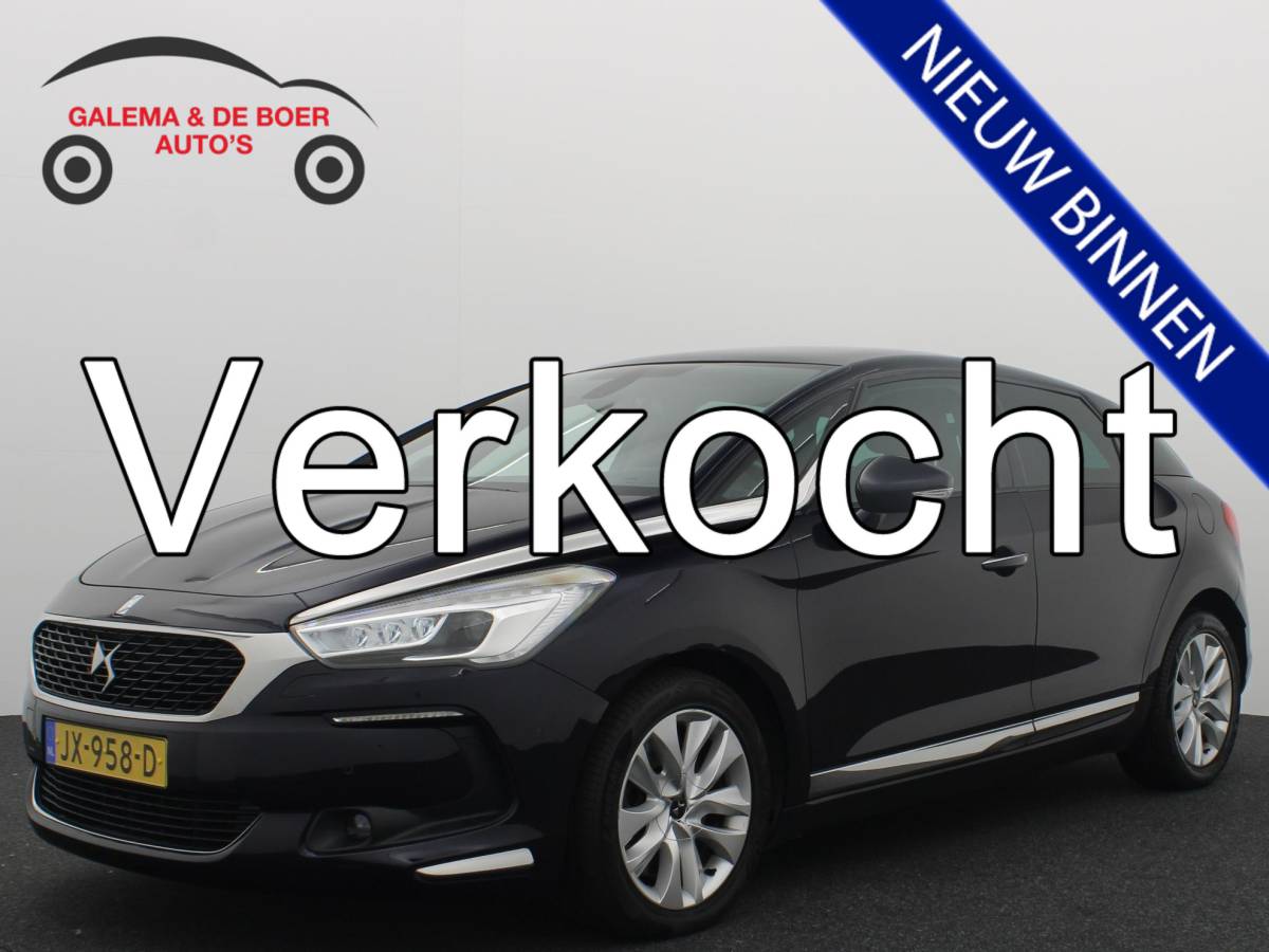 Citroën DS5 Citroen DS5 2.0 BlueHDi Business Executive FULL LED / CAMERA / LEDER / STOELVERW / DENOM AUDIO / PANORAMADAK / CLIMA / PDC / NL-AUTO
