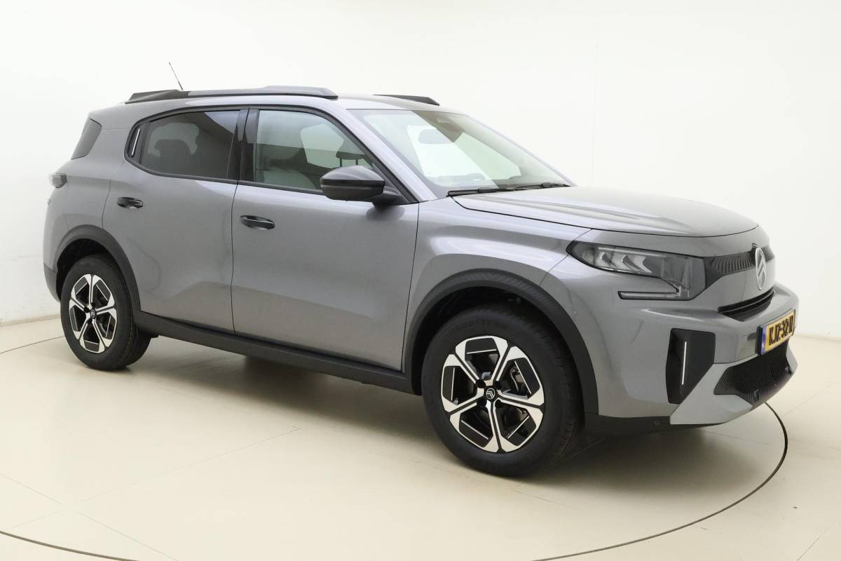 Citroën ë-C3 Aircross Citroen Ë-C3 Aircross Max 113pk Extended Range 54 kWh | stoelverwarming | Apple/Android carplay | Navigatie |  Achteruitrijcamera | Geluidsisolerend glas | 11kw laadkabel | Dodehoekdetectie | Regensensor | Stuurbediening Voor/Achter parkeersensoren