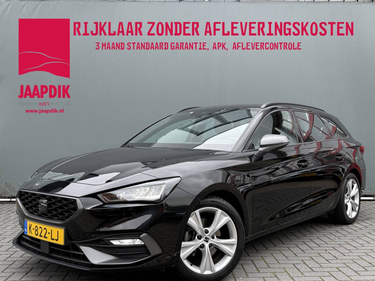 SEAT Leon SEAT Leon Sportstourer BWJ 2021 1.5 150 PK TSI FR FULL LED | CARPLAY + ANDROID | DAB + | NAVI | CLIMA | CRUISE | LMV | PDC