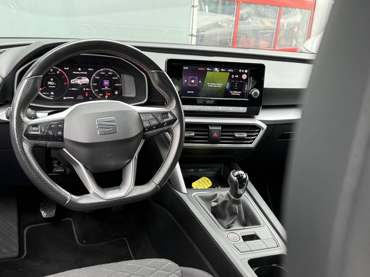 SEAT Leon SEAT Leon Sportstourer BWJ 2021 1.5 150 PK TSI FR FULL LED | CARPLAY + ANDROID | DAB + | NAVI | CLIMA | CRUISE | LMV | PDC