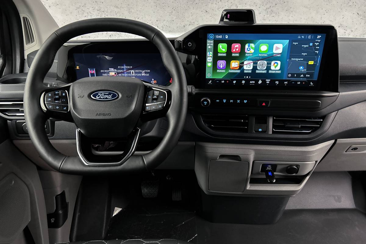 Ford  Ford E-Custom 340 L2 Raptor Edition 71 KWh | Lederen bekleding | 2x schuifdeur | Driver assist pack premium | Stoelverwarming