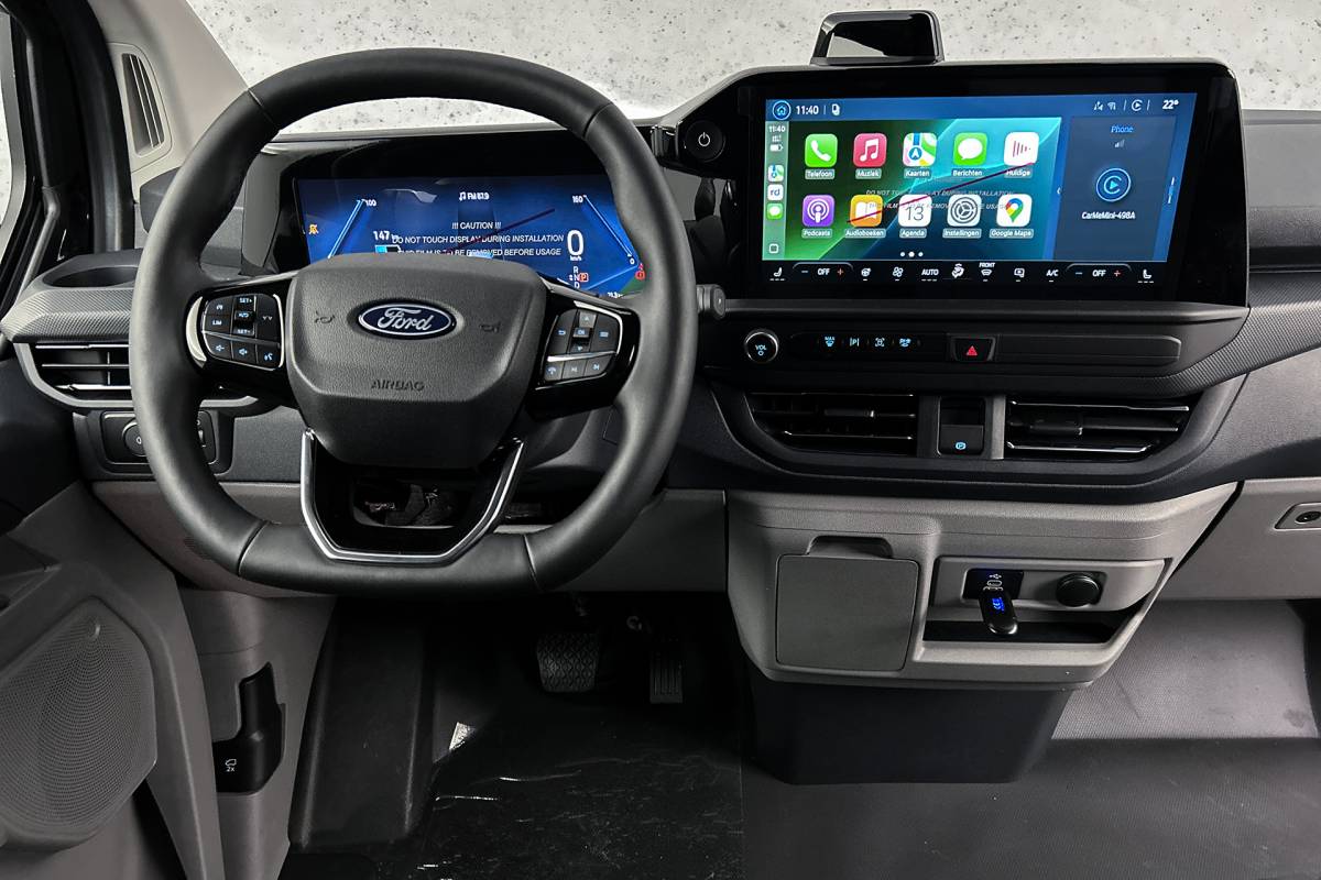 Ford  Ford E-Custom 340 L2 Raptor Edition 71 KWh | Lederen bekleding | 2x schuifdeur | Driver assist pack premium | Stoelverwarming