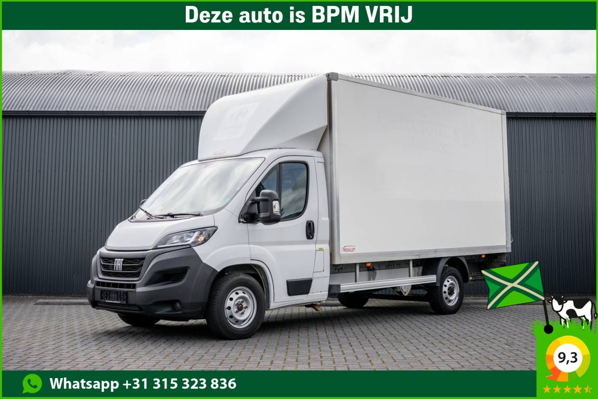 Fiat Ducato Fiat Ducato MultiJet 140PK | Bakwagen met laadklep | Camera | Cruise | Airco