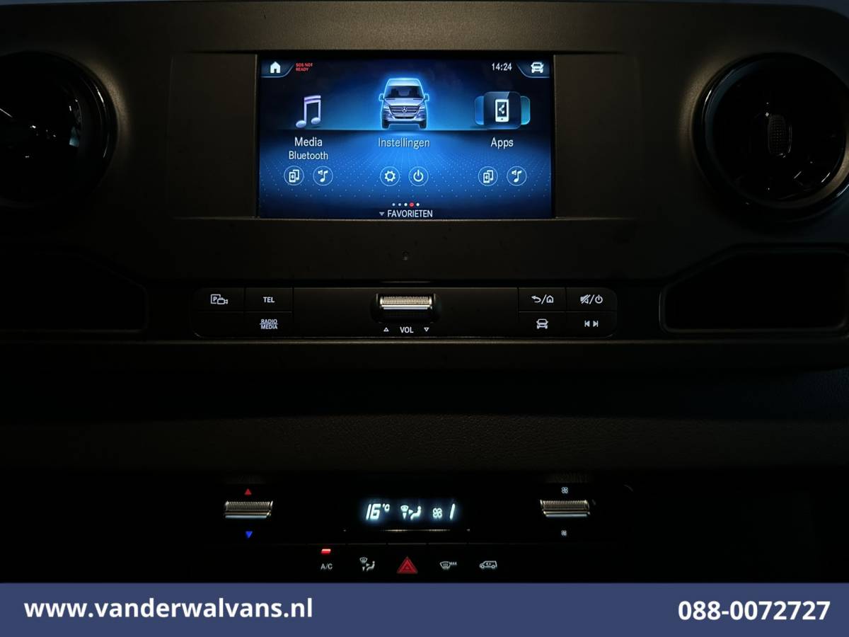 Mercedes-Benz Sprinter Mercedes-Benz Sprinter 317 CDI 170pk L4H2 Supermaxi Euro6 Airco | Camera | Apple Carplay | Android Auto 270 Graden Achterdeuren, Bijrijdersbank