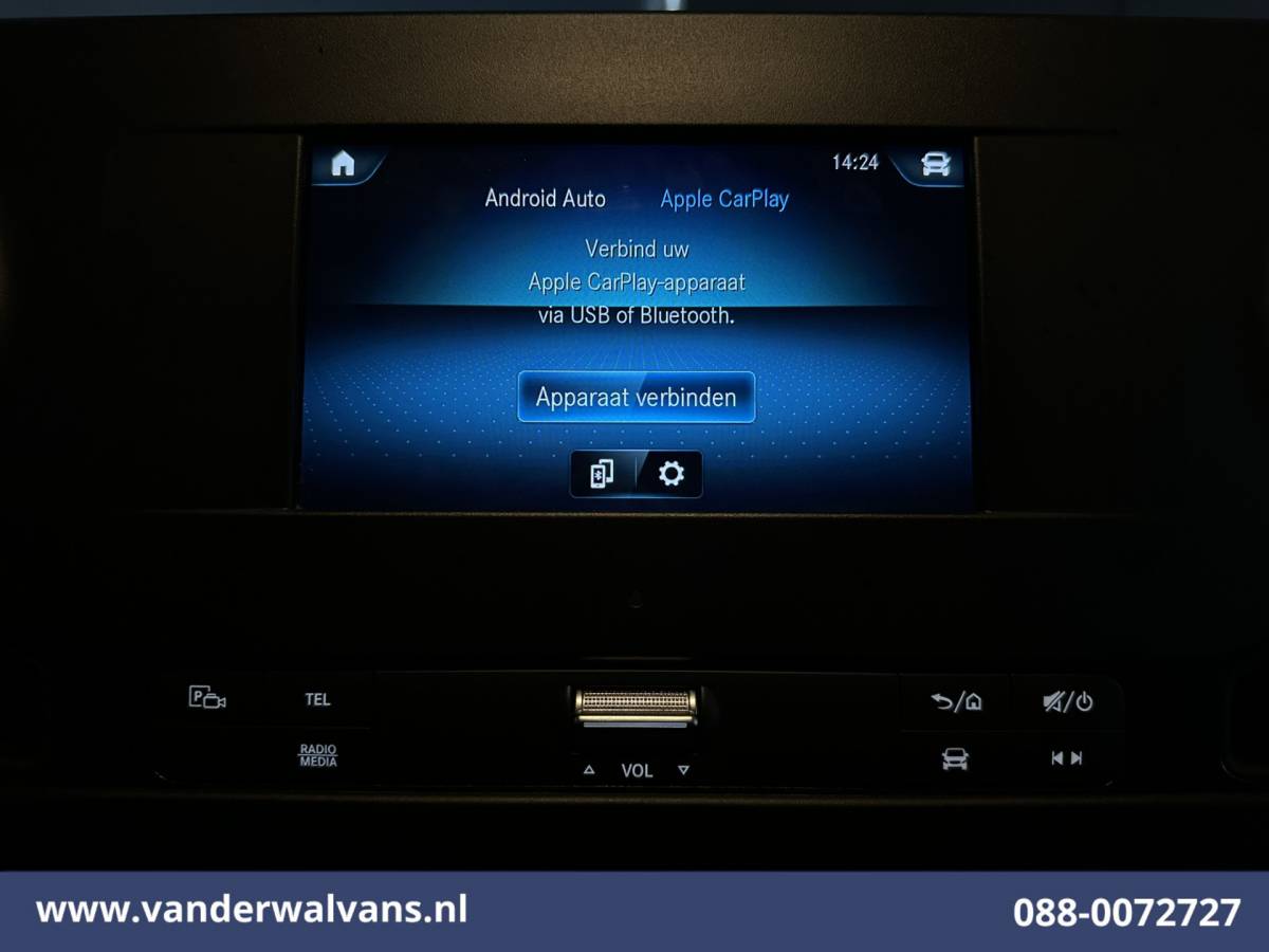 Mercedes-Benz Sprinter Mercedes-Benz Sprinter 317 CDI 170pk L4H2 Supermaxi Euro6 Airco | Camera | Apple Carplay | Android Auto 270 Graden Achterdeuren, Bijrijdersbank