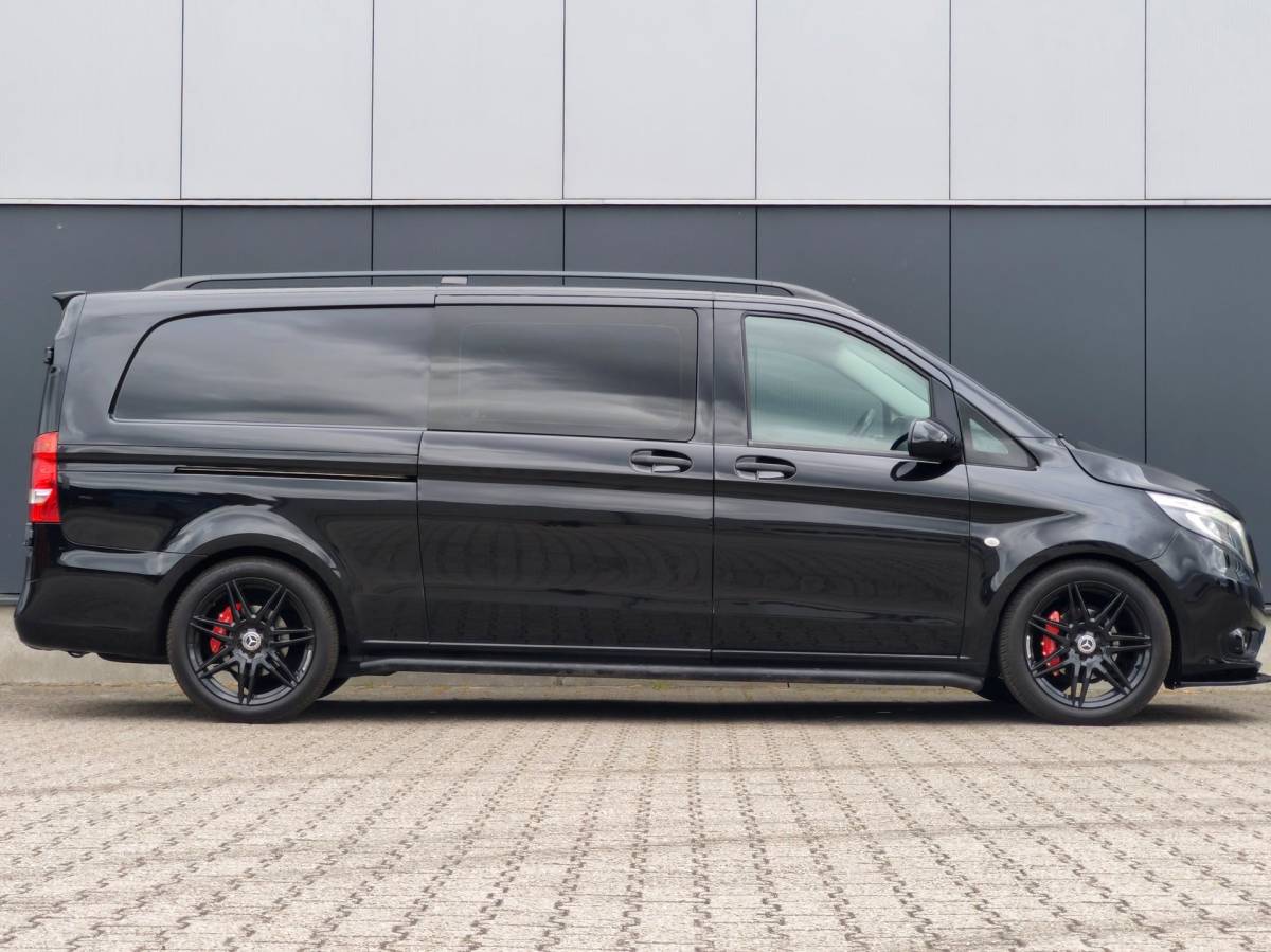 Mercedes-Benz Vito Mercedes-Benz Vito 116CDI XXL DUBBELE CABINE AUTOM LEER LED TREKHAAK