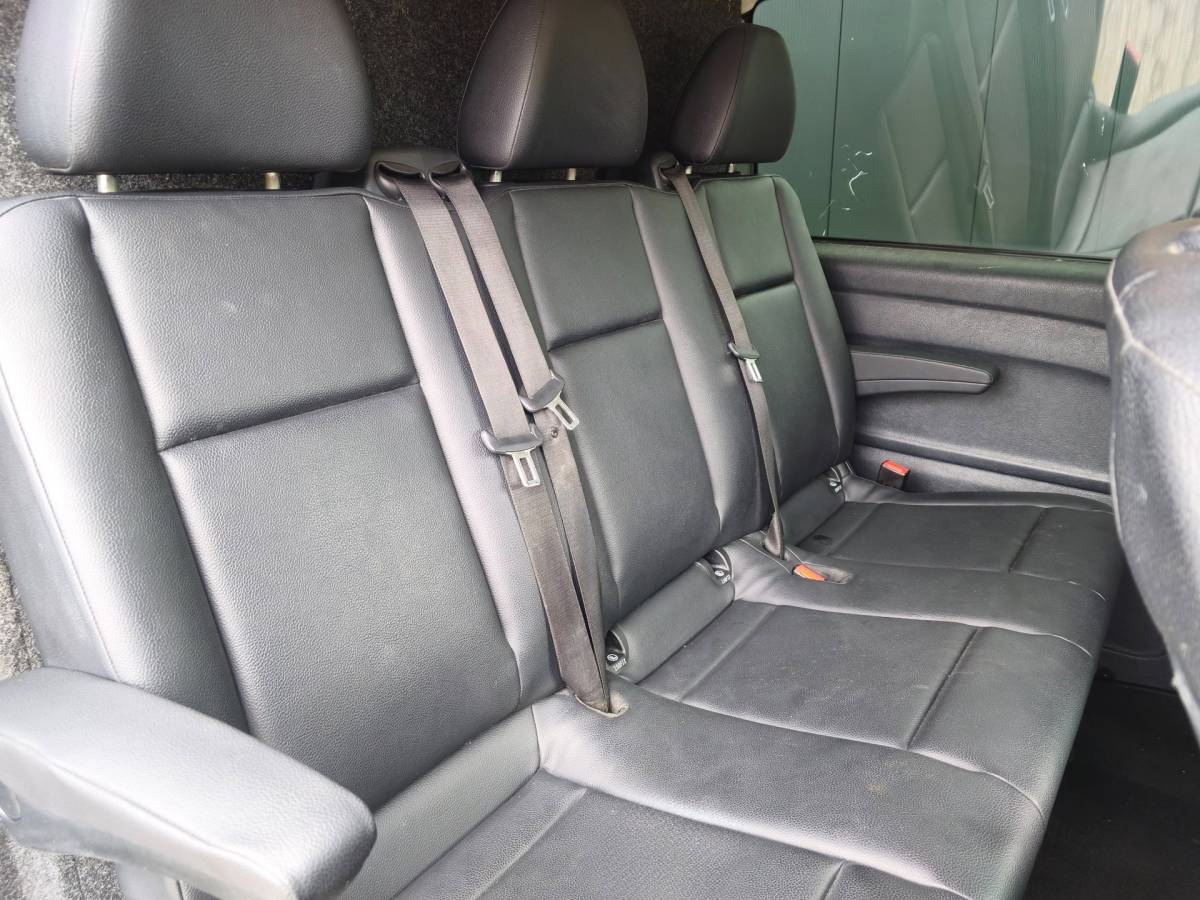 Mercedes-Benz Vito Mercedes-Benz Vito 116CDI XXL DUBBELE CABINE AUTOM LEER LED TREKHAAK