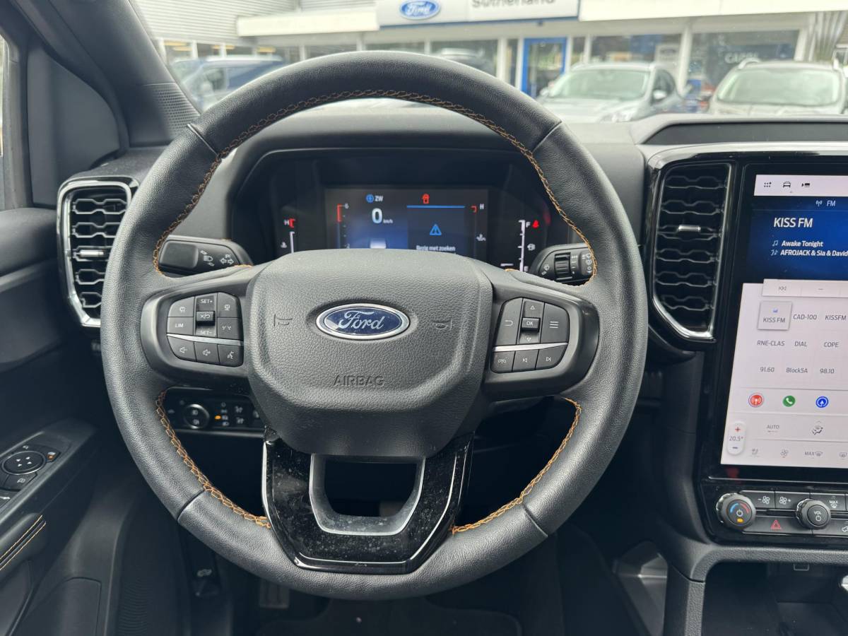 Ford Ranger Ford Ranger 2.0 Double Cab EcoBlue Wildtrak SCI | 204pk | Trekhaak | Camera | Stoelverwarming | Adaptieve Cruise | 3.500kg Trekgewicht