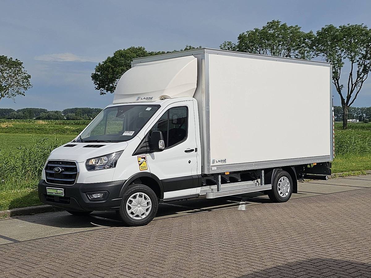 Ford E-Transit FORD E-TRANSIT bakwagen laadklep!