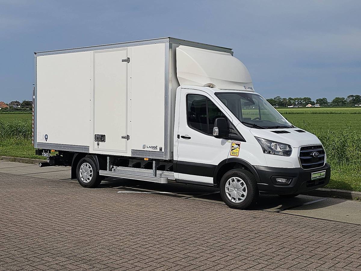 Ford E-Transit FORD E-TRANSIT bakwagen laadklep!