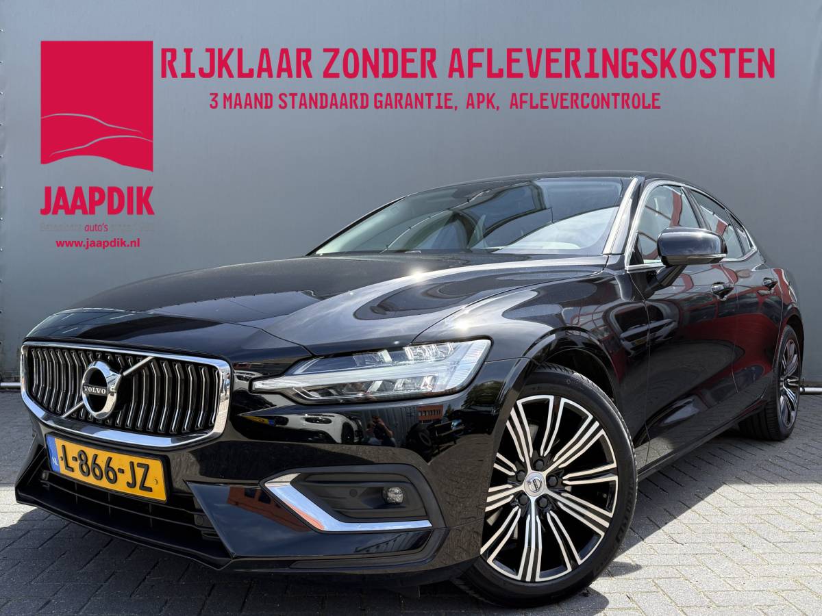 Volvo S60 Volvo S60 BWJ 2021 2.0 B4 198 PK Inscription AUTOMAAT | FULL LED | HARMAN/KARDON | LEDER | KEYLESS |  ELEKTR. STOELEN | ADAPTIVE CRUISE | STOEL + STUURVERW. | DAB + | CAMERA | DODE HOEK | LMV | PDC