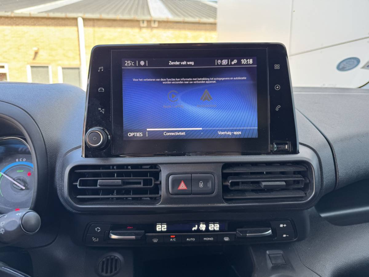 Toyota ProAce Toyota ProAce City Electric Comfort 50 kWh L1 Snelladen Climate Control Apple Carplay Cruise Control Parkeersensoren v+a Achteruitrijcamera